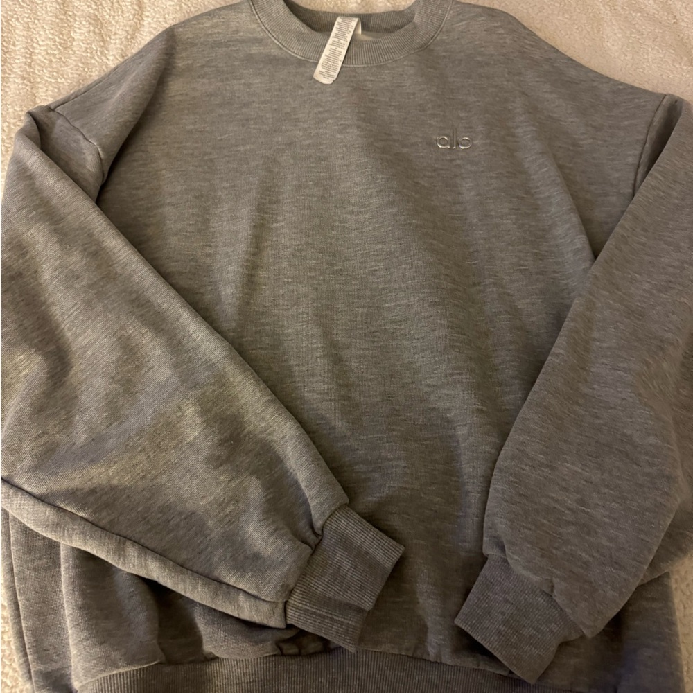 Heather Gray ALO Sweatshirt